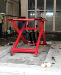 Hydraulic car washing lift